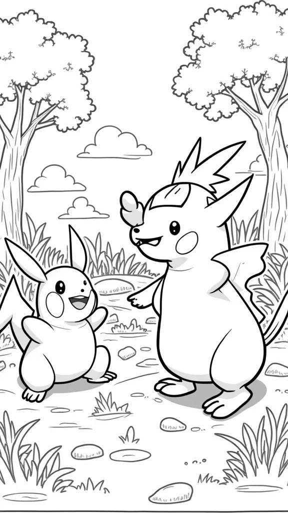 pokemon images coloring pages